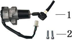  Замок зажигания для мотоцикла Racer RC300-GY8B BOOSTER