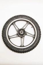 ALF0950 Колесо заднее в сборе 2,75-17, литье для мопеда Racer Alpha CM48Q, СМ70, Trophy RC110N