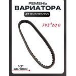 Ремень вариатора 743 * 20,0 4T GY6 125/150/200 161QMK ATV200 LIPAI